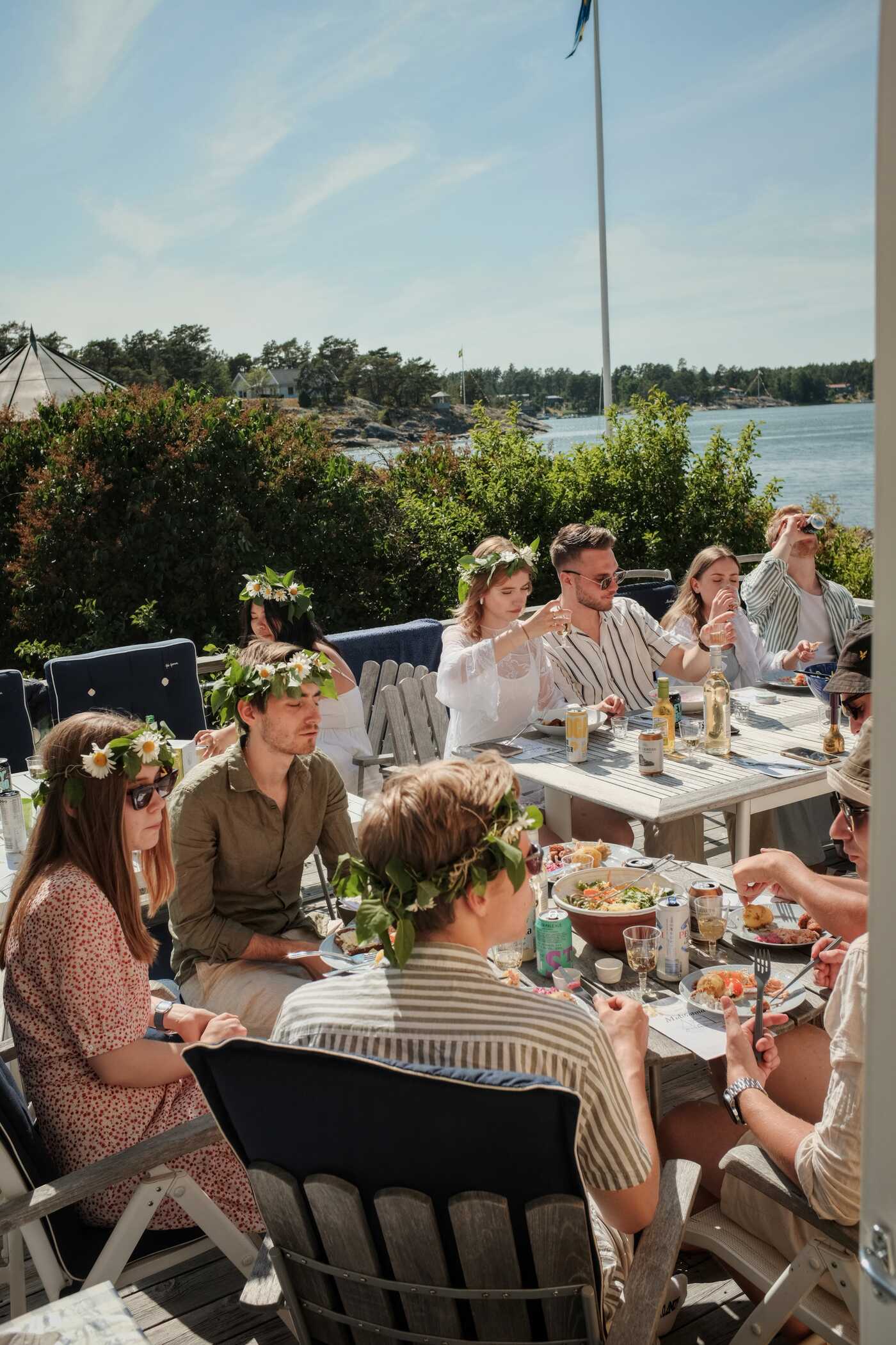 Midsommar på Hästö